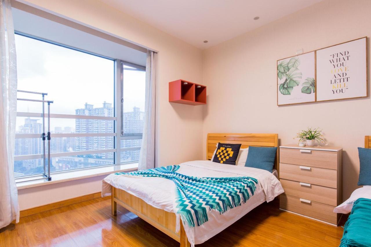 New Space-Time Zhongli Hotel Apartment Shanghai Luaran gambar